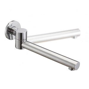 CH0004.BS Round Chrome Bathtub-Basin Swivel Wall Spout