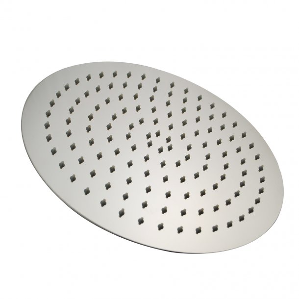 CH0008.SH Super-slim Round Chrome Rainfall Shower Head 300mm AQ