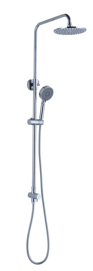 DOLCE ROUND SHOWER SET (BOTTOM INLET) YSW2807-05C BOTTOM INLET CHROME