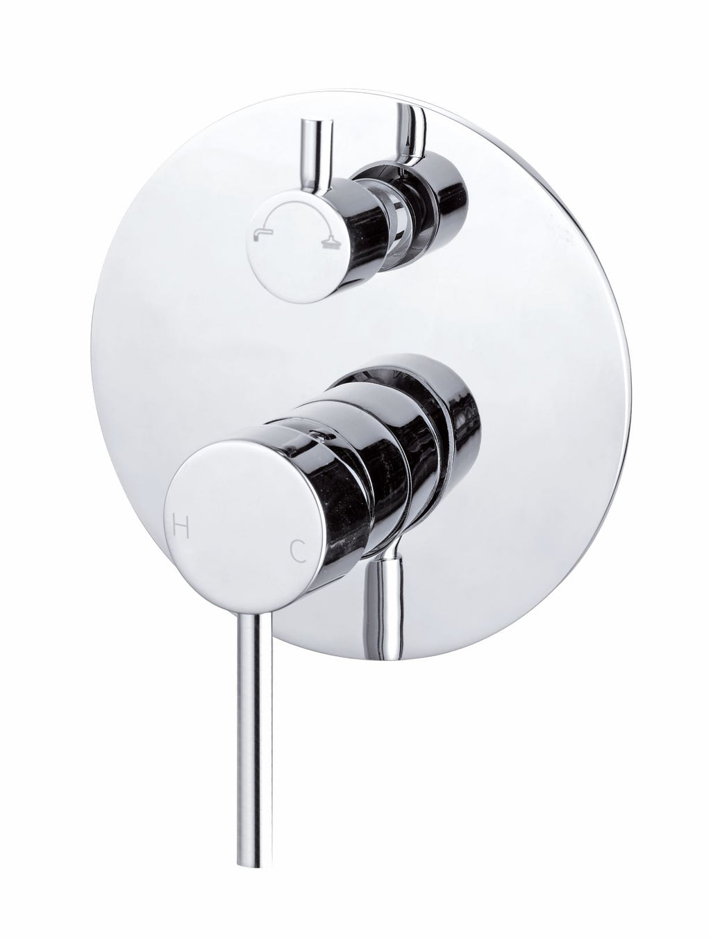 DOLCE SHOWER MIXER WITH DIVERTER YSW2508-09A CHROME