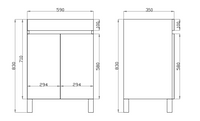 Dark Grey Wood Grain PVC Vacuum Filmed MDF Board Dark Grey B63L-DG