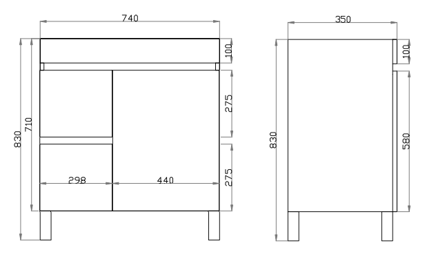 Dark Grey  Wood Grain PVC Vacuum Filmed MDF Board Dark Grey B73LL-DG