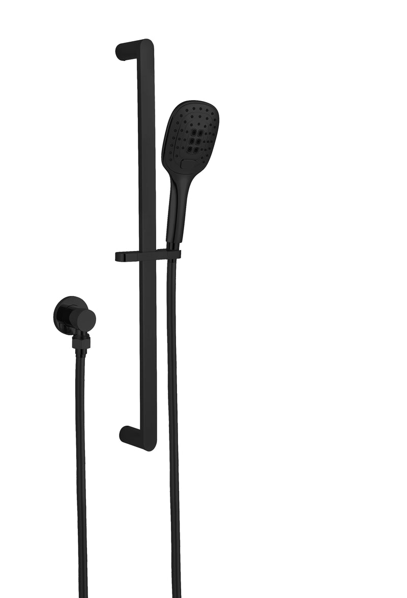 ECCO RAIL SHOWER YSW308 MATT BLACK