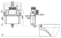 Inwall Cistern G3005