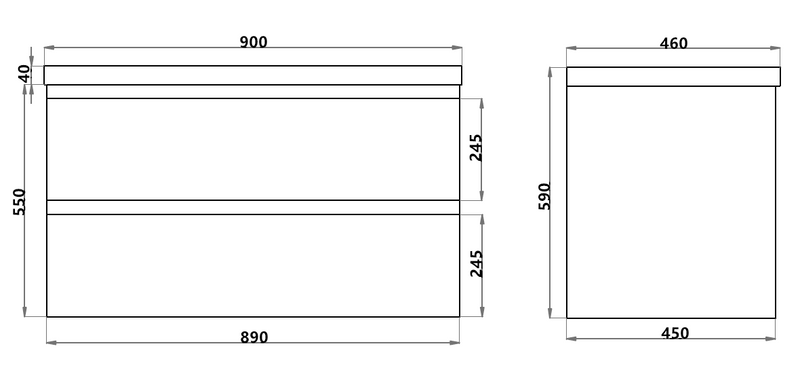 Gloss White PVC Vacuum Filmed MDF Board Gloss White PW9046W