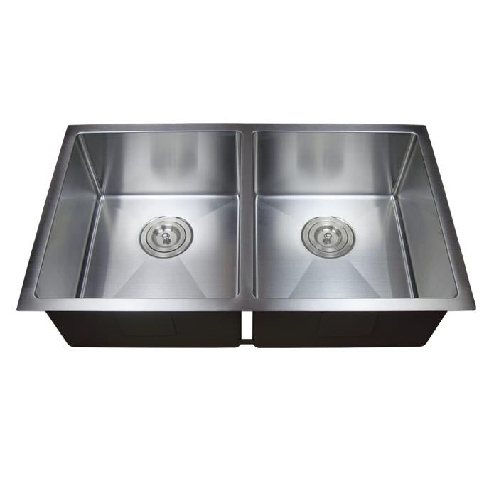 Hand Made Stainless Steel Kitchen Sink PKSS-775DR