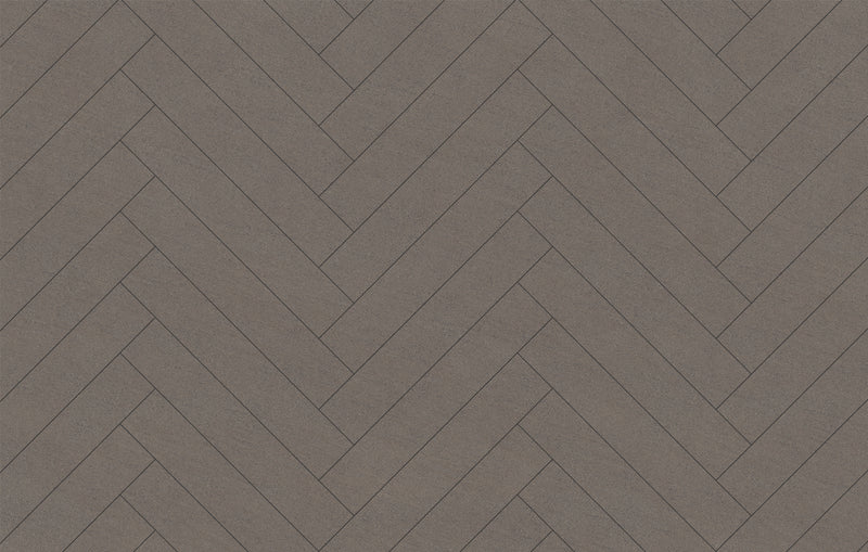 Herringbone MARRONE