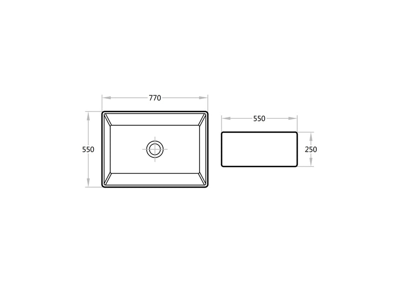 Fermentale Ceramic Kitchen Sink KCSS770