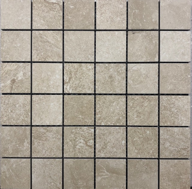 Kenbeige-1-#29.9X29.9 Kensington Beige Mosaic Feature