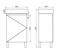 M53LG-CT_White High gloss painting MDF  Vanity M53LG-LINE