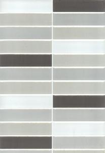 MAMOCH-23AW1-D005C MANIKA CHARCOAL RECTANGULAR MOSAIC 200X300