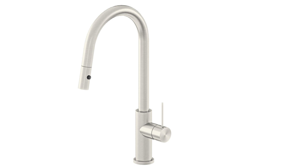 MECCA PULL OUT SINK MIXER WITH VEGIE SPRAY FUNCTION YSW2219-08 Brushed Nickel