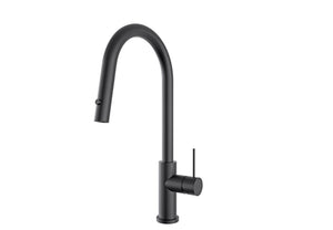 MECCA PULL OUT SINK MIXER WITH VEGIE SPRAY FUNCTION YSW2219-08  Matte Black