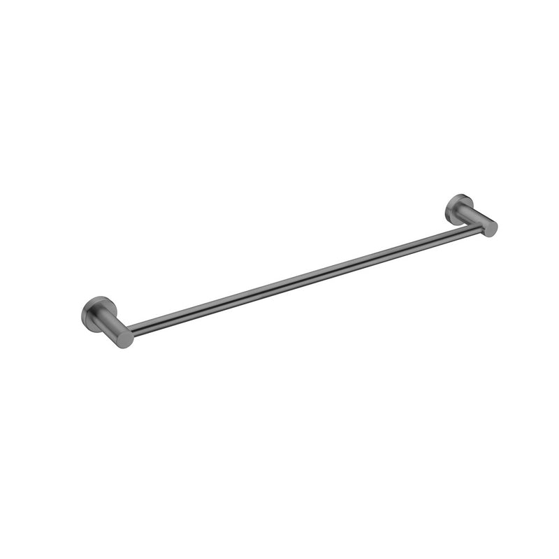 MECCA SINGLE TOWEL RAIL 600MM 1924  Gun Metal Grey