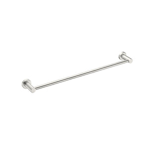 MECCA SINGLE TOWEL RAIL 800MM 1930 Brushed Nickel