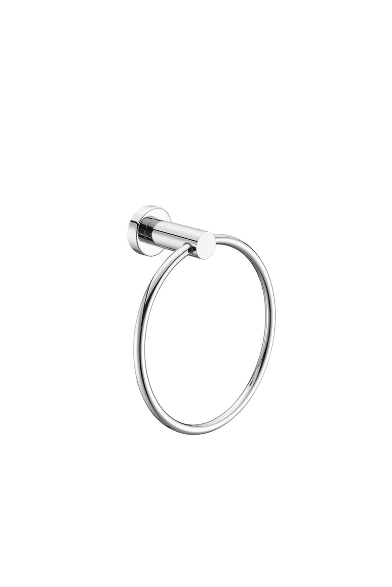 MECCA TOWEL RING 1980 CHROME