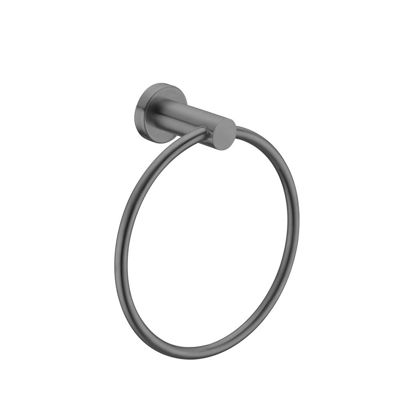 MECCA TOWEL RING 1980 Gun Metal Grey