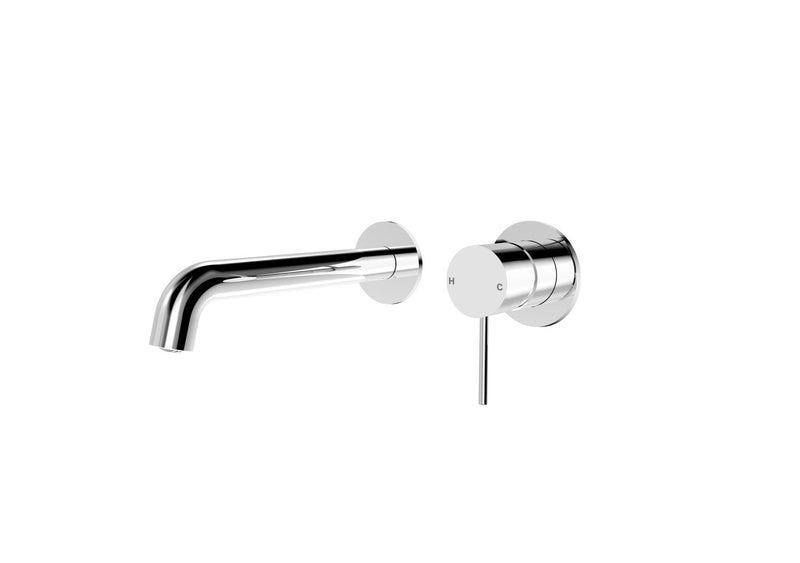 MECCA WALL BASIN MIXER160-185-230MM ( SEPERATE BACK PLATE） YSW2219-07C Chrome