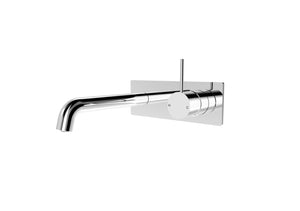 MECCA WALL BASIN MIXER HANDLE UP 160-185-230MM YSW2219-07B  Chrome