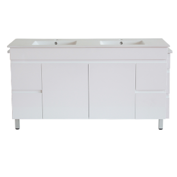 MF154DLG White ployurethane MDF – Standard Vanity