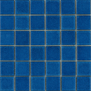 MSK077-2SR1-BL-6 GLOSS ROYAL BLUE MOSAIC 47X47