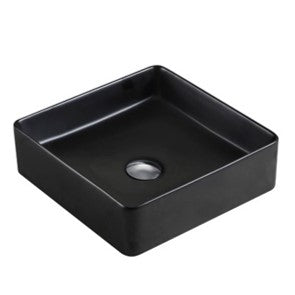 Matte Black Fine Ceramic Basin Matte Black PA3636MB