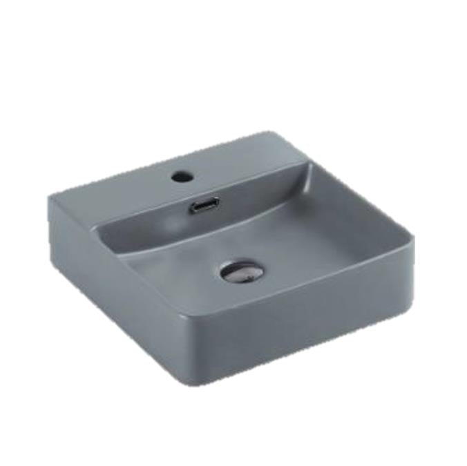 Matte Grey Fine Ceramic Basin Matte Grey PW4242MG