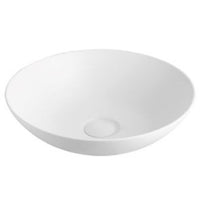 Matte White Fine Ceramic Basin Matte White PA4040MW