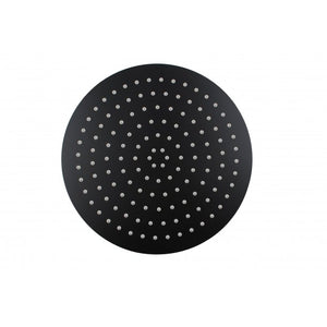 OX0008.SH Super-slim Round Black Rainfall Shower Head 300mm AQ