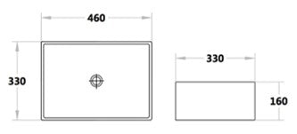 Gloss White Above Counter PA4633