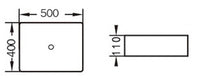 Above counter basin PA5040