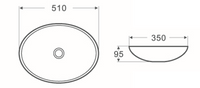 Gloss White Above Counter PA5135