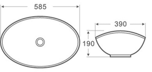 Gloss White Above Counter PA5839