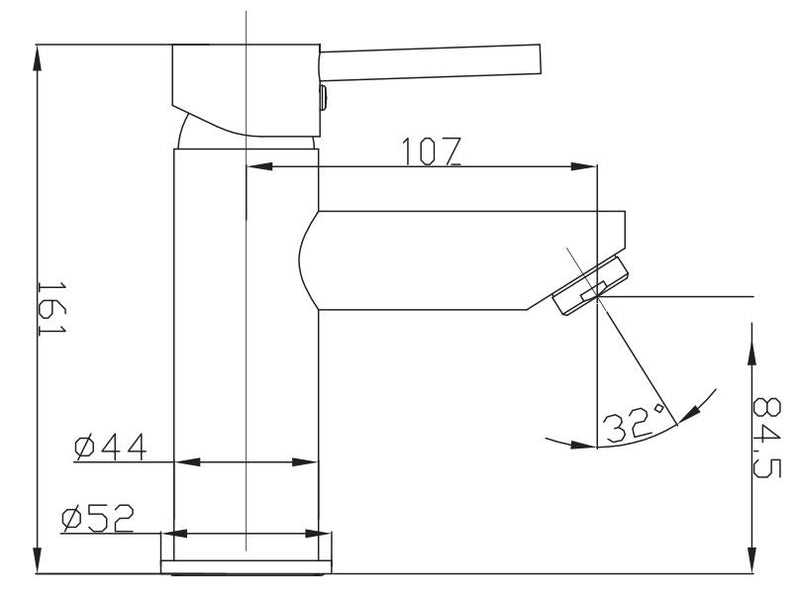 Basin Mixer CHROME PBM01