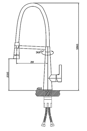 KITCHEN MIXER DSKM01-LED PDM001-LED-LD