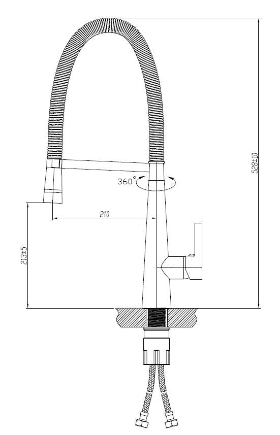 KITCHEN MIXER DSKM03-LED PDM003-LD