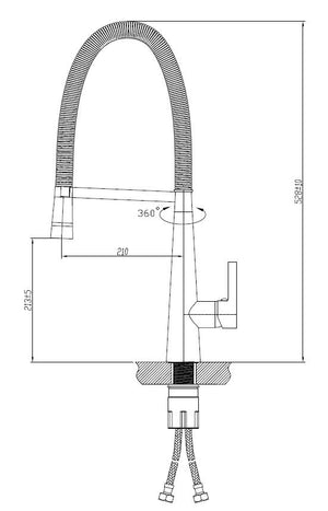 KITCHEN MIXER DSKM03-LED PDM003-LD