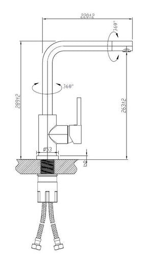 KITCHEN MIXER DSKM06 PDM006-LD