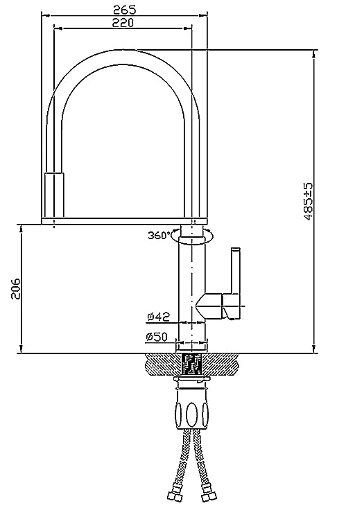 KITCHEN MIXER DSKM08 PDM008-LD