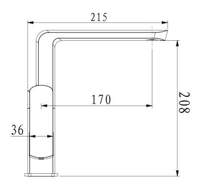 Kitchen Mixer CHROME PKM03