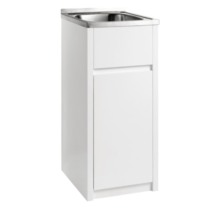 PLT390 -30 Litre Stainless Laundry Tub 390X500X910mm