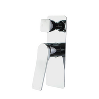 Wall Mixer with Diverter CHROME-BRUSHED GREY-MATT BLACK PST0155