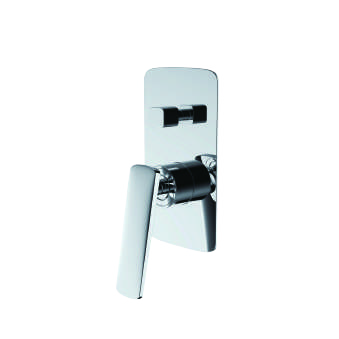 Wall Mixer CHROME - MATT BLACK PST0147