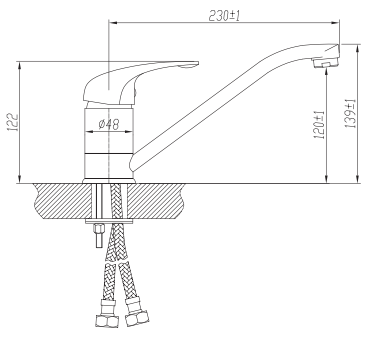 Laundry Mixer CHROME PTKM07