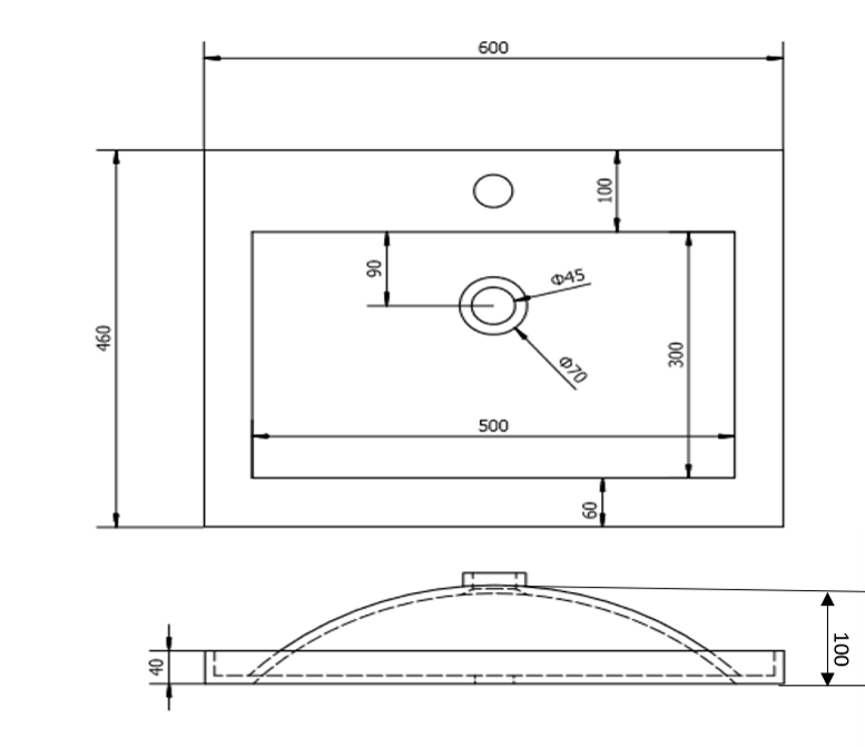 Poly Top Poly6046B