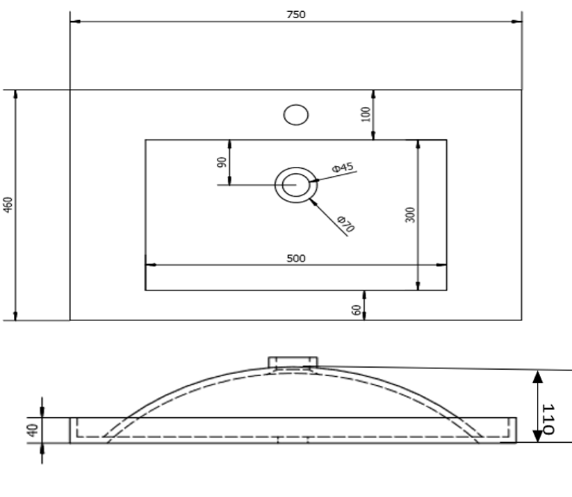 Poly Top Poly7546B