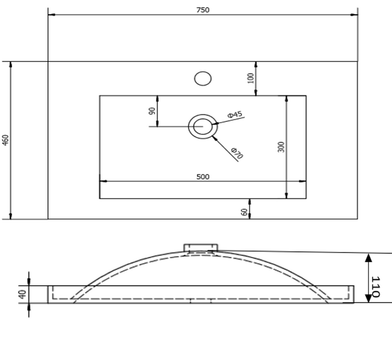 Poly Top Poly7546B