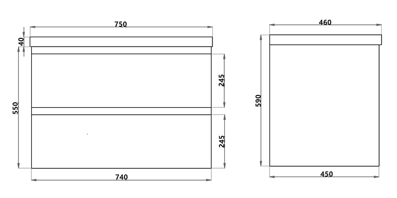 Dark Oak  Wood Grain PVC Vacuum Filmed MDF Board Dark Oak Q7546DO