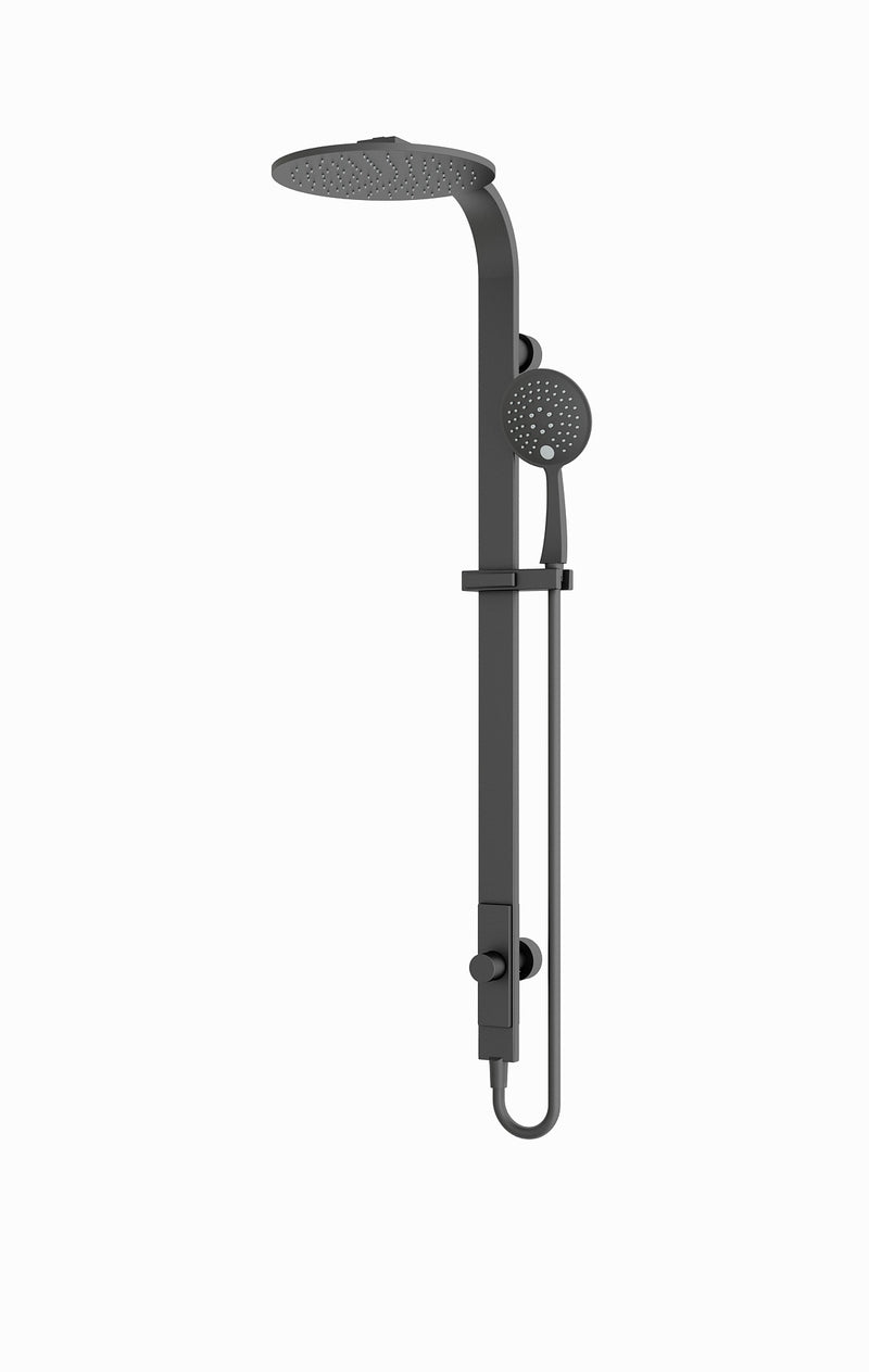 RAIN ROUND SHOWER SET (SINGLE HOSE) YSW2813-05A MATT BLACK