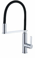 RIT PULL OUT SINK MIXER WITH VEGIE SPRAY FUNCTION YSW2217-07 CHROME